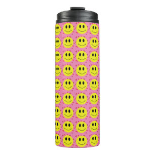 Bouteilles Isothermes Miles de sourires Classic Grin Visages sur rose