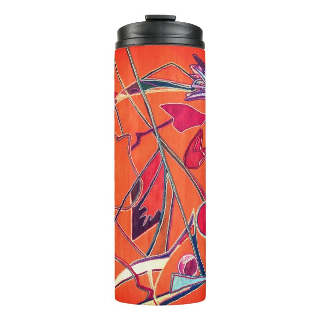 Bouteilles Isothermes Modèle floral (Devant)