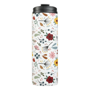 Bouteilles Isothermes Modèle Floral Chic Moderne