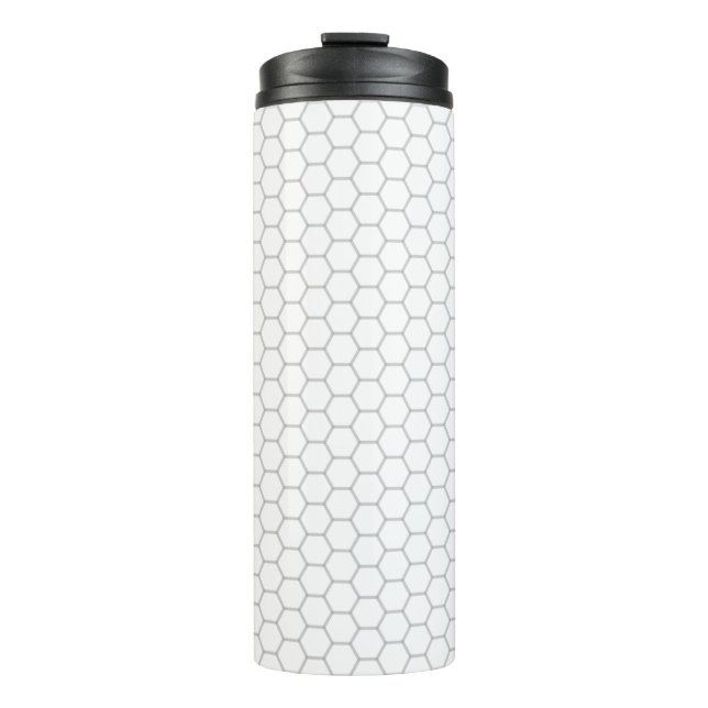 Bouteilles Isothermes Modèle hexagone motif Honeypeb (Devant)