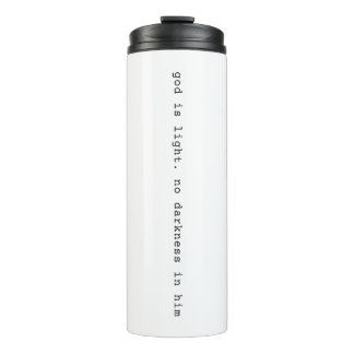 Bouteilles Isothermes Modern God is Light Travel Thermal Mug