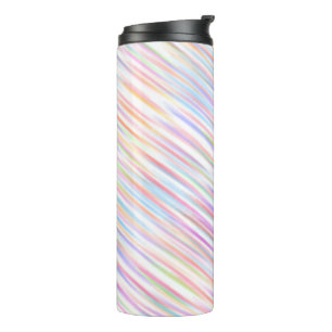 Bouteilles Isothermes Moderne Bande de ligne simple et colorée Motif