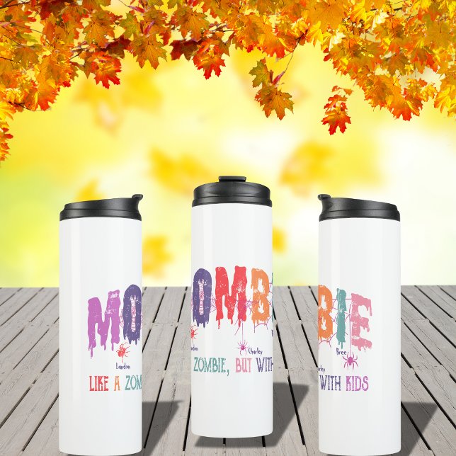 Bouteilles Isothermes Mombie Spider Kids Zombie (mombie thermal tumbler)