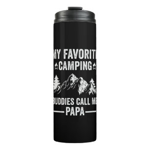 Bouteilles Isothermes Mon Camping Préféré - Les Copains M'appellent Papa