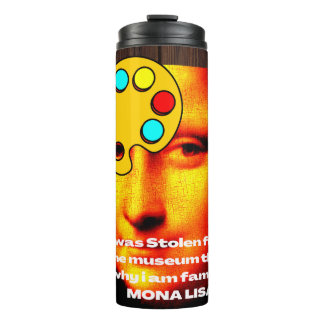 Bouteilles Isothermes mona lisa painting