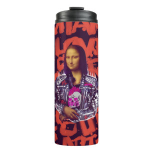 Bouteilles Isothermes Mona Lisa Punk Art