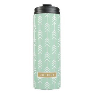 Bouteilles Isothermes Monogramme des flèches de mer et d'or
