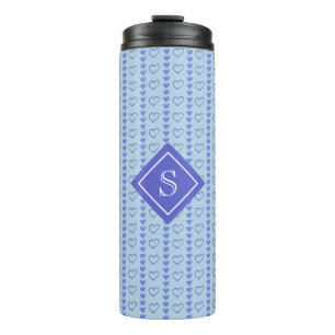 Bouteilles Isothermes Monogramme Motif des rayures cardiaques du pays