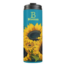 Monogramme Sunflowers Vincent Van Gogh