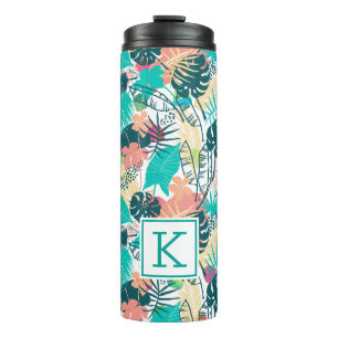 Bouteilles Isothermes Monographie de collage tropical feuille luxuriant
