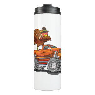 Bouteilles Isothermes Monster Truck Dabbing Turquie Hooray Joyeux Thanks