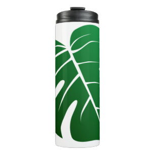 Bouteilles Isothermes Monstera Leaf Design Tumbler Thermique