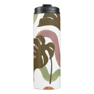 Bouteilles Isothermes Monstera Leaf : Elegant Aquarelle Poster