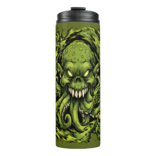 Bouteilles Isothermes Monstre Tentacule Vert Créatif Tumbler Thermique