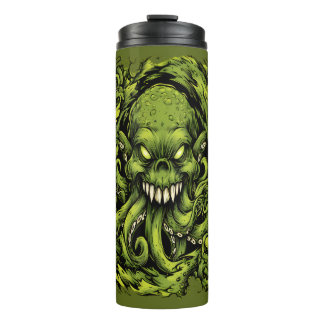 Bouteilles Isothermes Monstre Tentacule Vert Créatif Tumbler Thermique