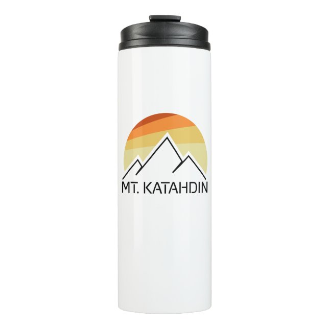 Bouteilles Isothermes Mont Katahdin Retro (Devant)