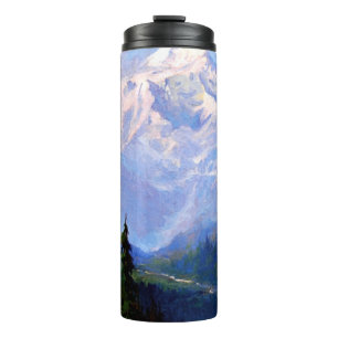 Bouteilles Isothermes Mont McKinley, Alaska, peinture d'art