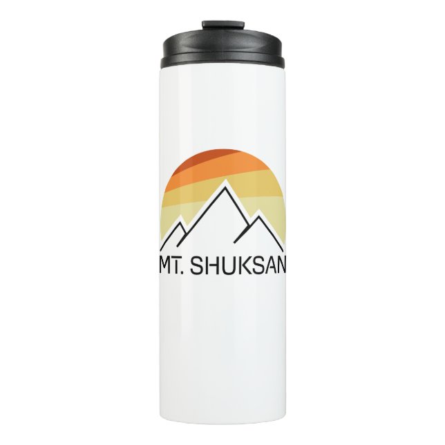 Bouteilles Isothermes Mont Shuksan Washington Retro (Devant)