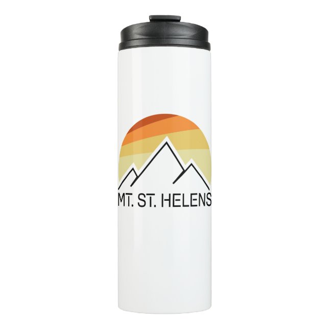 Bouteilles Isothermes Mont St. Helens Washington Retro (Devant)