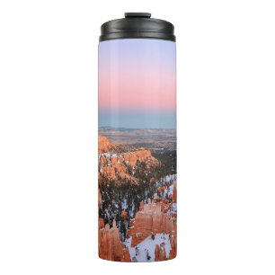 Bouteilles Isothermes MONTAGNE ROCHEUSE Brown SOUS LE CIEL BLEU