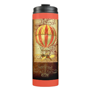 Bouteilles Isothermes montgolfière vintage