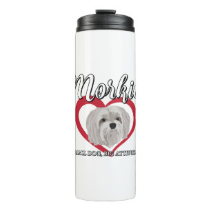 Bouteilles Isothermes Morkie - Petit chien grande attitude 3