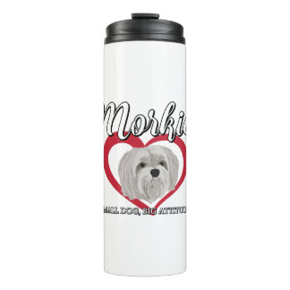 Bouteilles Isothermes Morkie - Petit chien grande attitude 3