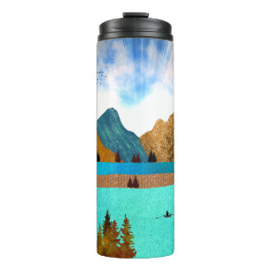 Bouteilles Isothermes Morning Lake Rower