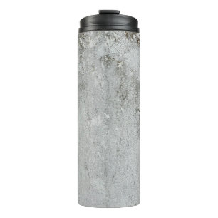 Bouteilles Isothermes Mortier mur gris vieilli blanc noir