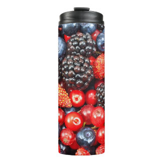 Bouteilles Isothermes Mosaïque de fond Berry-Fresh