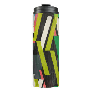 Bouteilles Isothermes Motif à flux de suspension diagonal