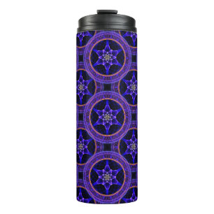 Bouteilles Isothermes Motif abstrait élégant boho moderne floral #505
