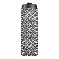motif abstrait sans couture sur tumbler thermique