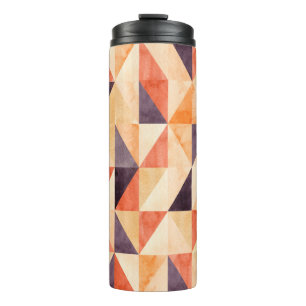 Bouteilles Isothermes Motif Abstrait sans soudure avec mosaïque triangul