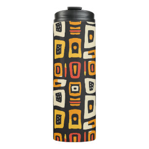 Bouteilles Isothermes Motif africain Abstrait géométrique