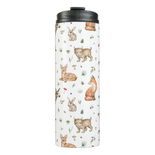 Bouteilles Isothermes Motif animal de bois mou