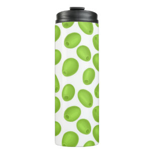 Bouteilles Isothermes Motif aux olives vertes