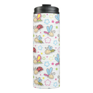 Bouteilles Isothermes motif avec des insectes