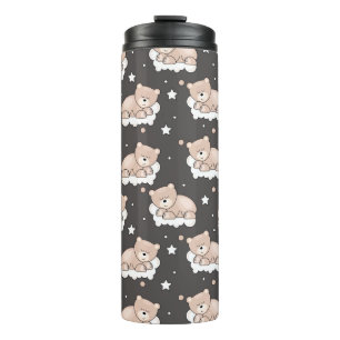 Bouteilles Isothermes motif avec le petit sommeil d'ours