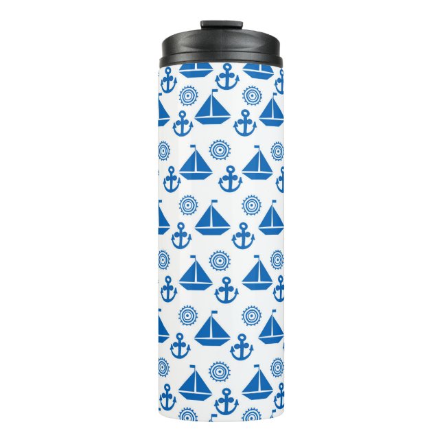 Bouteilles Isothermes Motif Cartoon Sail Boat (Devant)