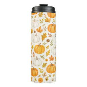 Bouteilles Isothermes Motif Citrouille mignon   Thanksgiving