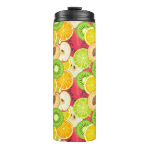 Bouteilles Isothermes Motif coloré de fruit d'amusement