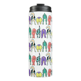 Bouteilles Isothermes Motif coloré des boutons de chien