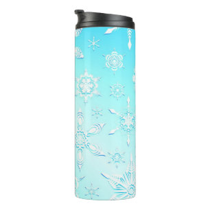 Bouteilles Isothermes Motif Crystal Snowflakes