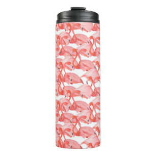 Bouteilles Isothermes Motif d'aquarelle transparente avec flamingo petit