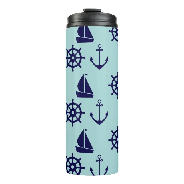 Bouteilles Isothermes Motif de bord de la mer (Devant)