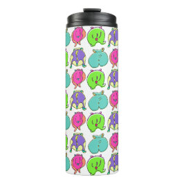 Bouteilles Isothermes Motif de boutons de hamster coloré