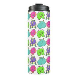 Bouteilles Isothermes Motif de boutons de hamster coloré