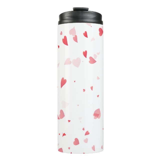 Bouteilles Isothermes Motif de coeur 33 (Devant)