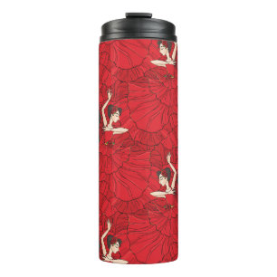 Bouteilles Isothermes Motif de danse vintage Tango Flamenco